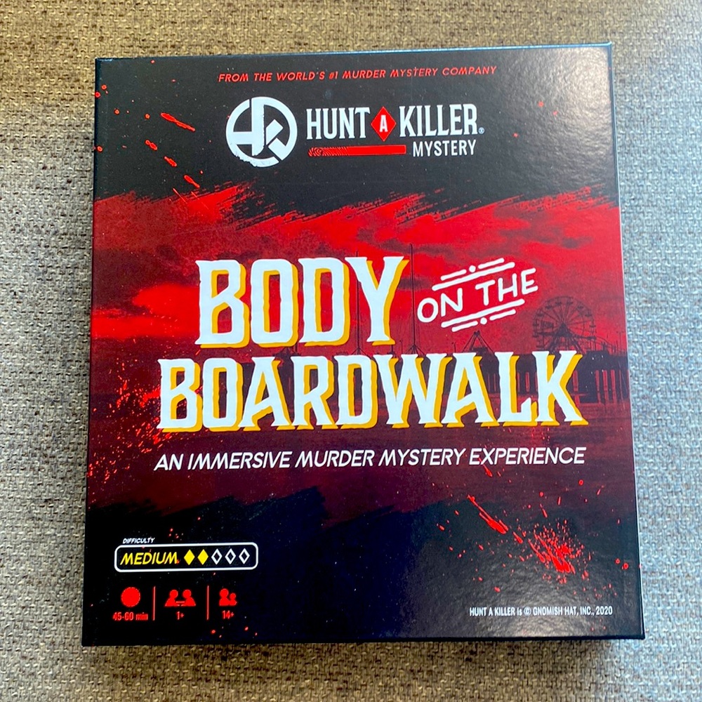 Hunt A Killer Game Body on the Boardwalk